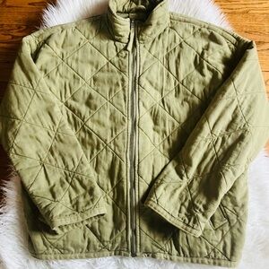 GAP Sage Quilted Jacket